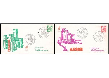 ITALY 1991 FDC (Venice) Castles of Italy