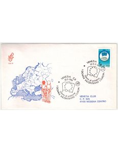 ITALIA 1991 FDC (Venetia) I giovani e l'Europa