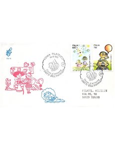 ITALIA 1991 FDC (Venetia) Diritti dell'infanzia