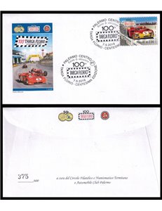 ITALY 2016 Official Envelope 100th Targa Florio