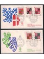 SMOM 1979 FDC (Venetia) Stemmi dei Grandi Maestri 1ª serie