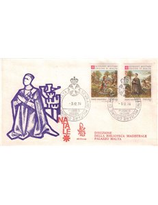 SMOM 1979 FDC (Venetia) Natale