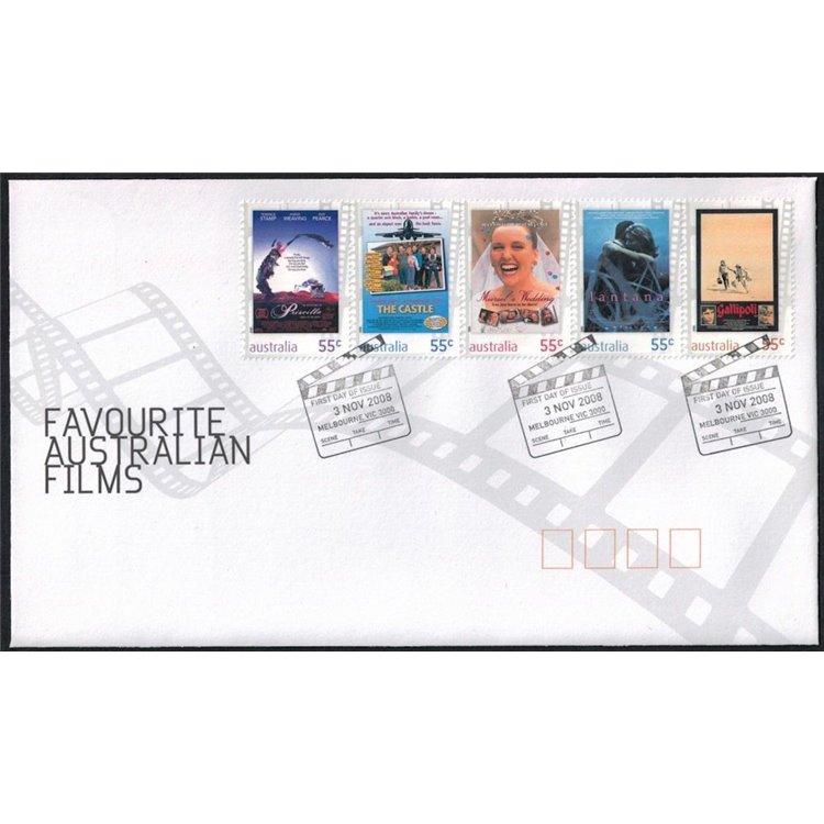 FDC AUSTRALIA 2008 Cinema