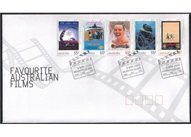 FDC AUSTRALIA 2008 Cinema