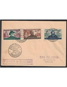 FDC TRIESTE A 1951 Giuseppe Verdi