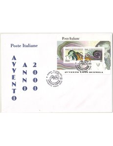 ITALIA 2000 FDC La Meditazione e l'Espressione