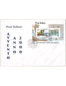 ITALIA 2000 FDC La natura e la città