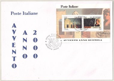 ITALIA 2000 FDC L'Arte e la Scienza