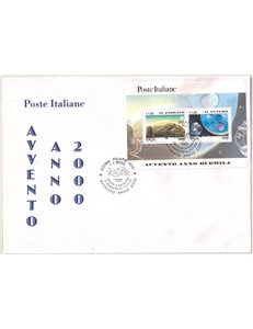 ITALIA 2000 FDC Il Passato e il Futuro