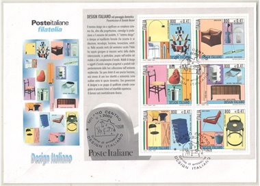 ITALY 2000 FDC Italian Design
