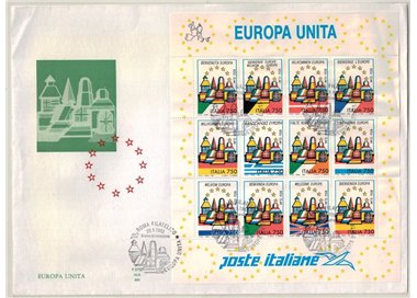 ITALIA 1993 FDC (Ala) Europa Unita BF