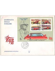 ITALIA 1998 FDC (Ala) Giornata della Ferrari BF