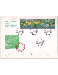 SAN MARINO 1995 FDC (Wing) Nature Conservation