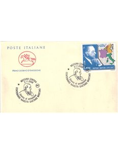 FDC ITALIA 2000 Gaetano Martino 1 Busta Cavallino