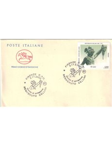 FDC ITALY 2000 Benvenuto Cellini 1 Envelope Cavallino