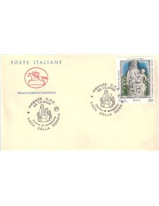 FDC ITALIA 2000 Luca della Robbia 1 Busta Cavallino