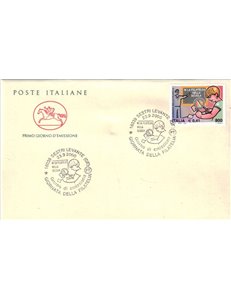 FDC ITALY 2000 Philately Day 1 Cover Cavallino (Sestri Levante)