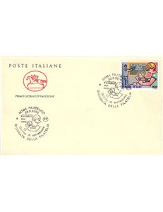 FDC ITALY 2000 Philately Day 1 Cover Cavallino (Rome)