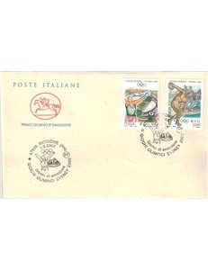 FDC ITALY 2000 Olympic Games 1 Envelope Cavallino (Riccione)