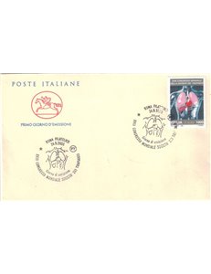 FDC ITALIA 2000 Transplant Society 1 Cavallino Envelope