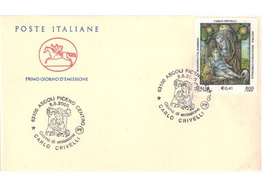 FDC ITALY 2000 Carlo Crivelli 1 Cavallino Envelope
