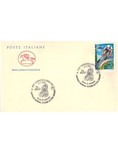 FDC ITALIA 2000 Campionati di ciclismo 1 Busta Cavallino