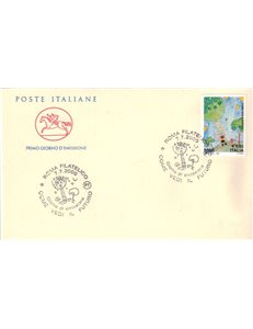 FDC ITALIA 2000 Come vedi il futuro 1 Busta Cavallino