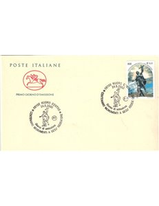 FDC ITALIA 2000 Gesù Redentore 1 Busta Cavallino