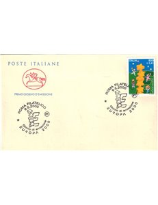 FDC ITALY 2000 Europe 1 Cavallino Cover