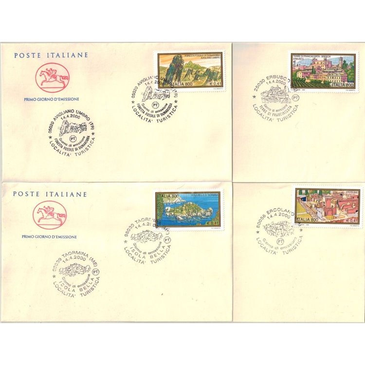 ITALY 2000 FDC (Cavallino) Tourism