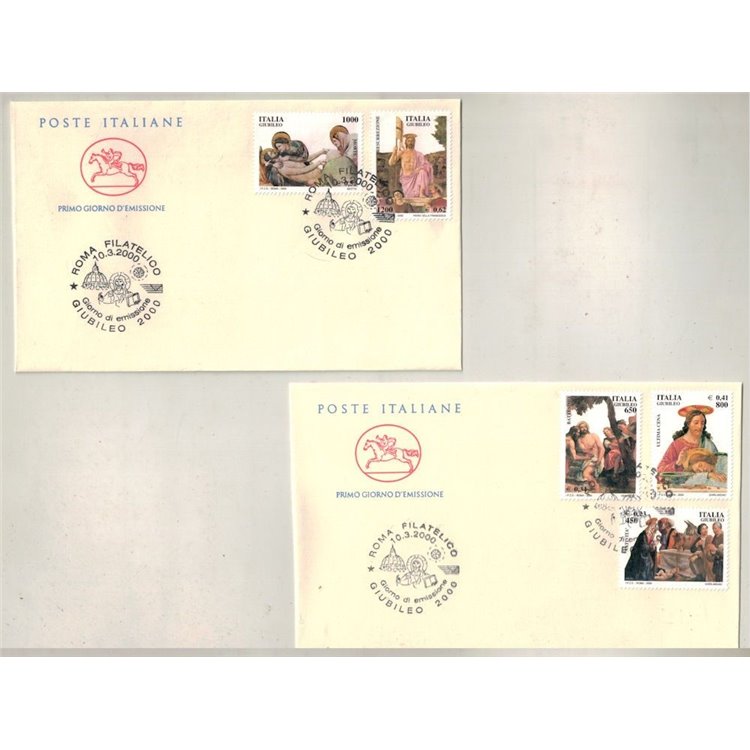 ITALIA 2000 FDC (Cavallino) Vita di Gesù