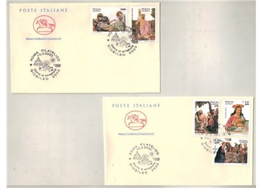 ITALIA 2000 FDC (Cavallino) Vita di Gesù