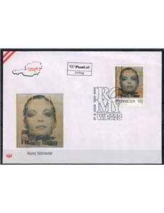 FDC AUSTRIA 2008 Romy Schneider (2)