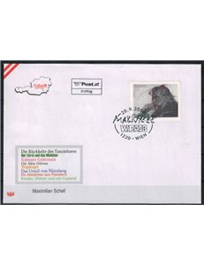 FDC AUSTRIA 2008 Maximilian Schell (2)