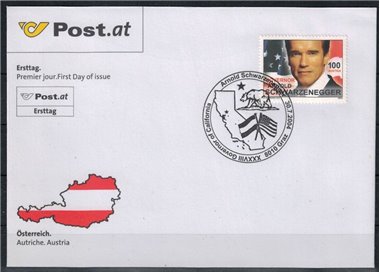 FDC AUSTRIA 2004 Arnold Schwarzenegger