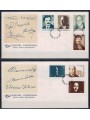 FDC GRECIA 1997 Personaggi celebri