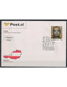 FDC AUSTRIA 2008 Romy Schneider