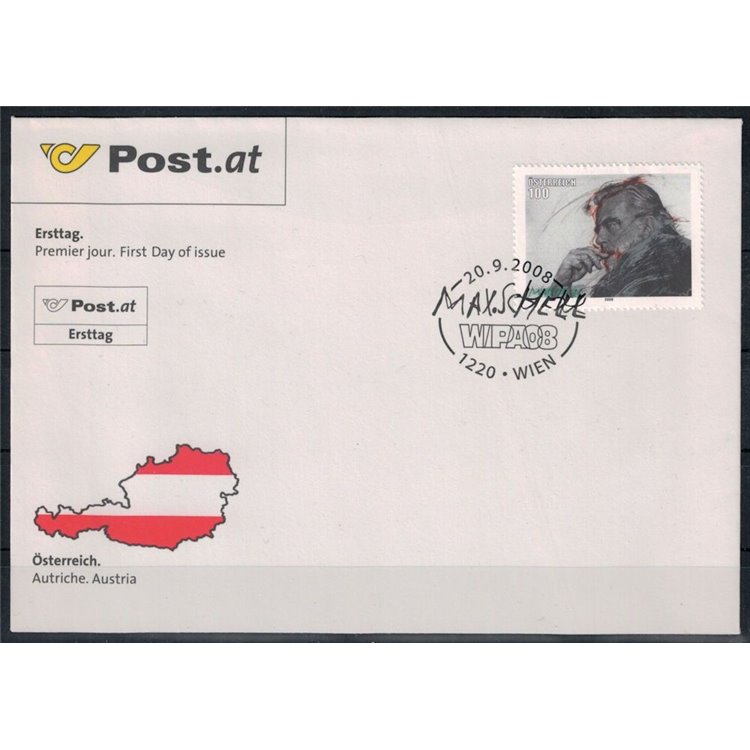 FDC AUSTRIA 2008 Maximilian Schell