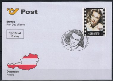 FDC AUSTRIA 2011 Hedy Lamarr
