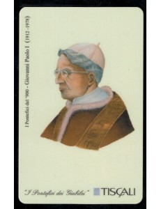 SCHEDA TELEFONICA TISCALI N° 152 GIOVANNI PAOLO I