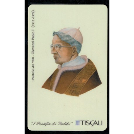 TISCALI PHONE CARD No. 152 JOHN PAUL I