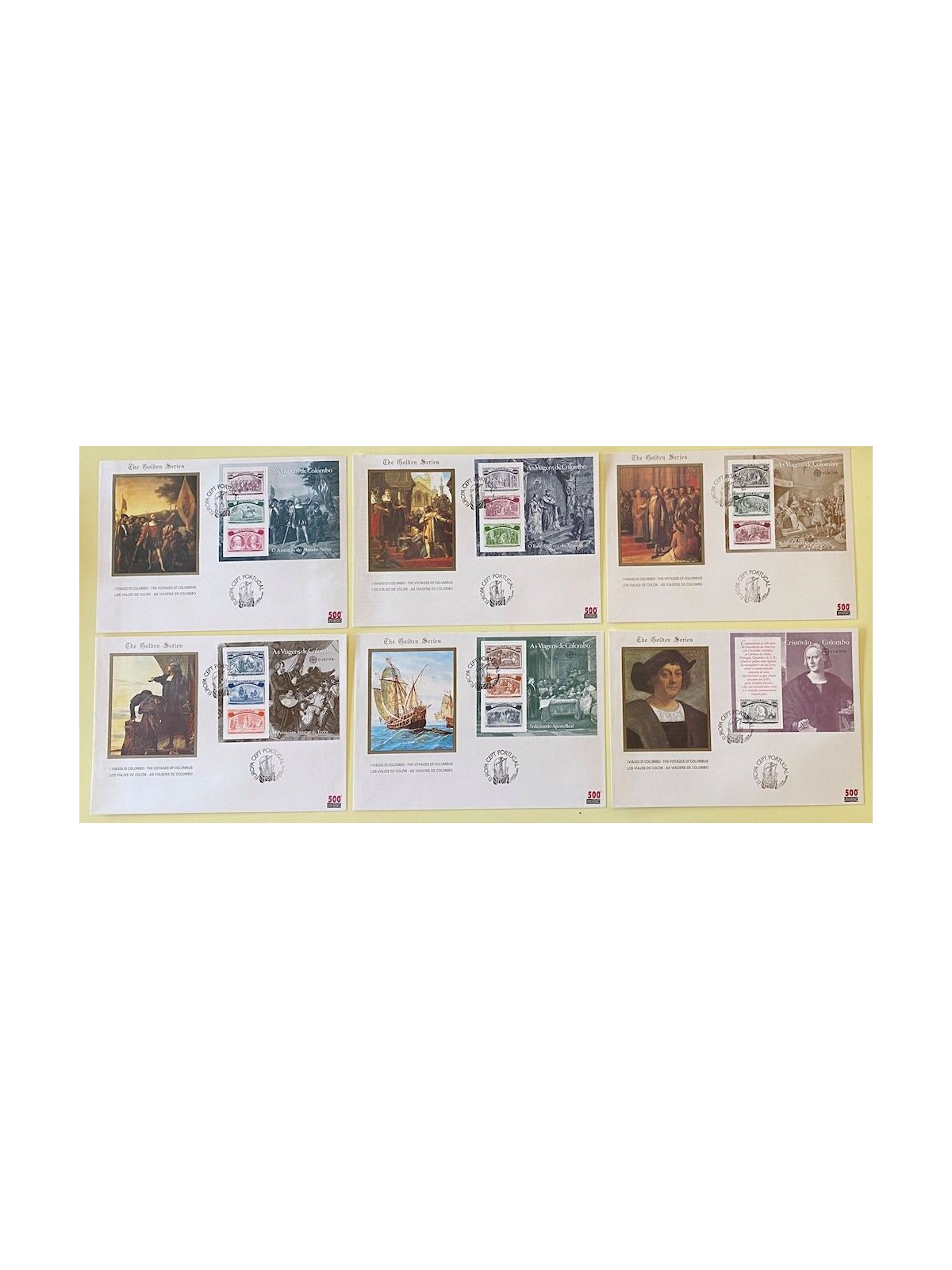 1992 500th Anniversary of the Discovery of America (The Voyages of Columbus) 29 FDC