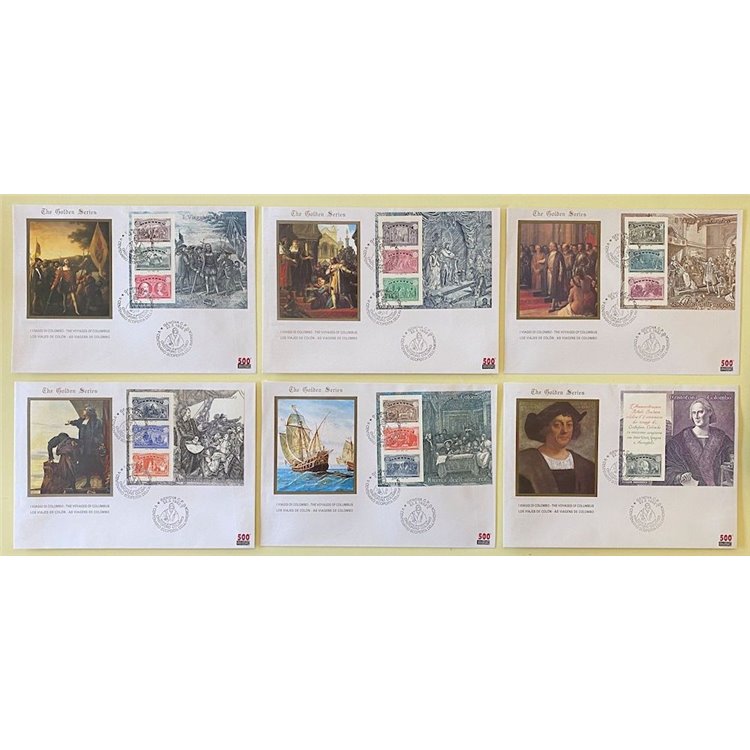1992 500° Anniversario della Scoperta dell'America (I viaggi di Colombo) 29 FDC