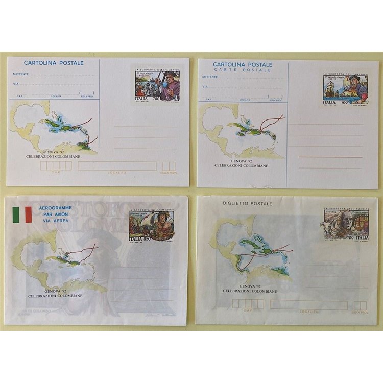 1992 500° Anniversario della Scoperta dell'America (I viaggi di Colombo) 29 FDC