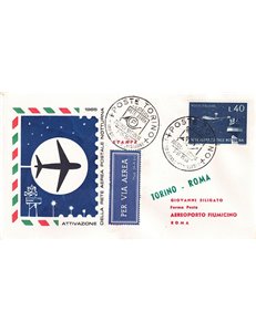 ITALIA 1965 FDC Rete aerea postale