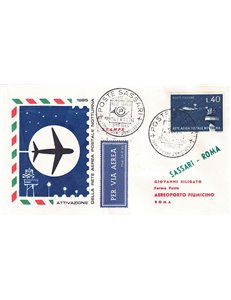 ITALIA 1965 FDC Rete aerea postale