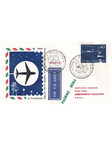 ITALIA 1965 FDC Rete aerea postale