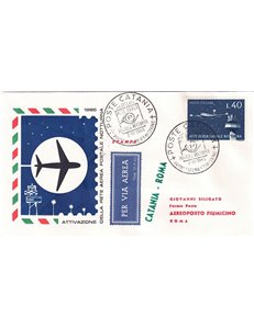 ITALIA 1965 FDC Rete aerea postale