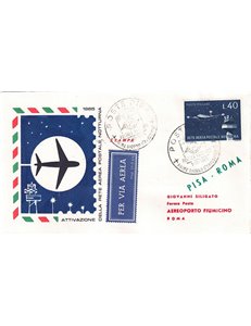 ITALIA 1965 FDC Rete aerea postale