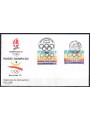 FDC SPAGNA 1992 Paesi Olimpici (Albertville e Barcellona)